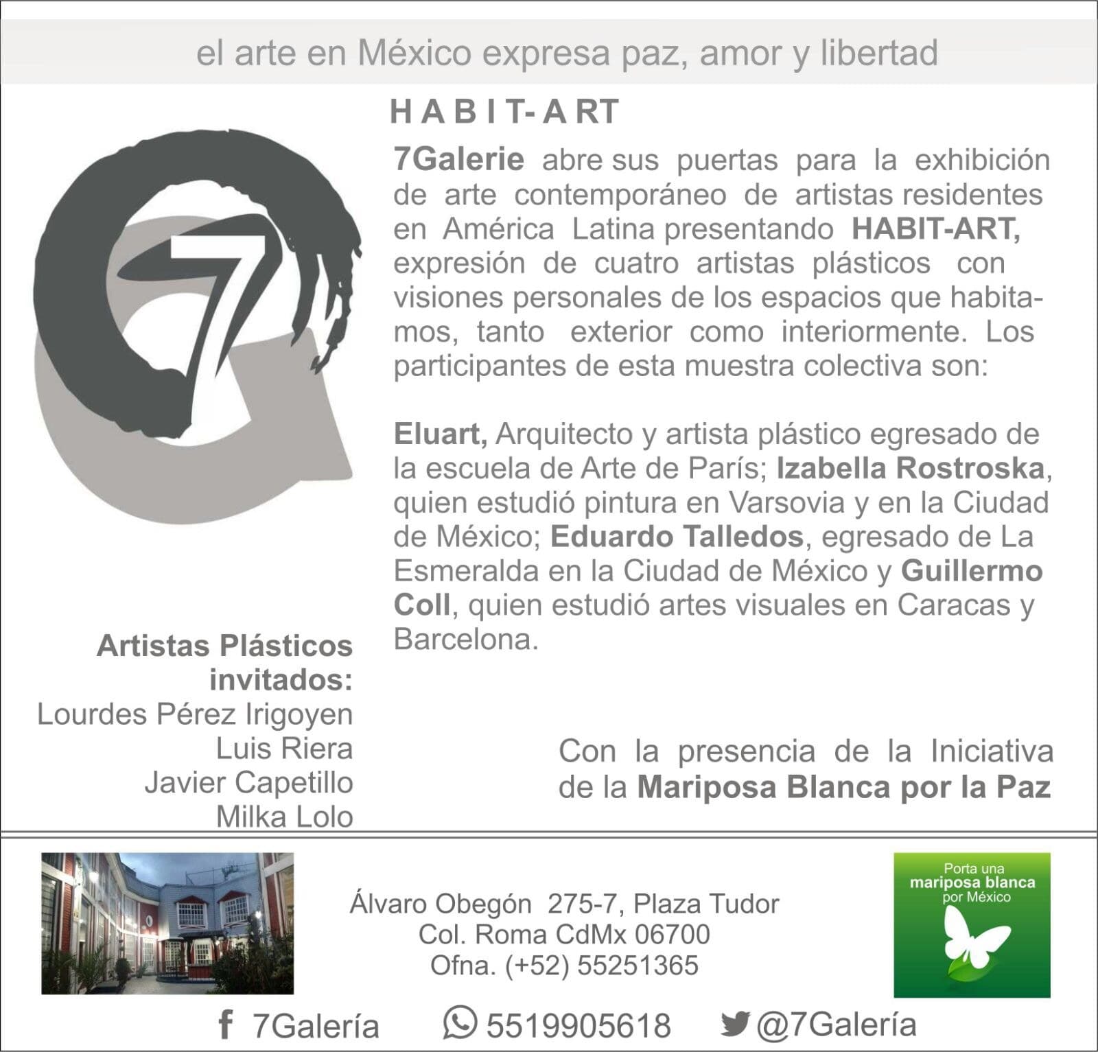 Cartel de Habit-Art, Corredor Cultural Roma-Condesa