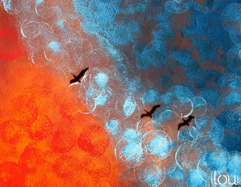 Fotografía intervenida 4 — obra de Lou