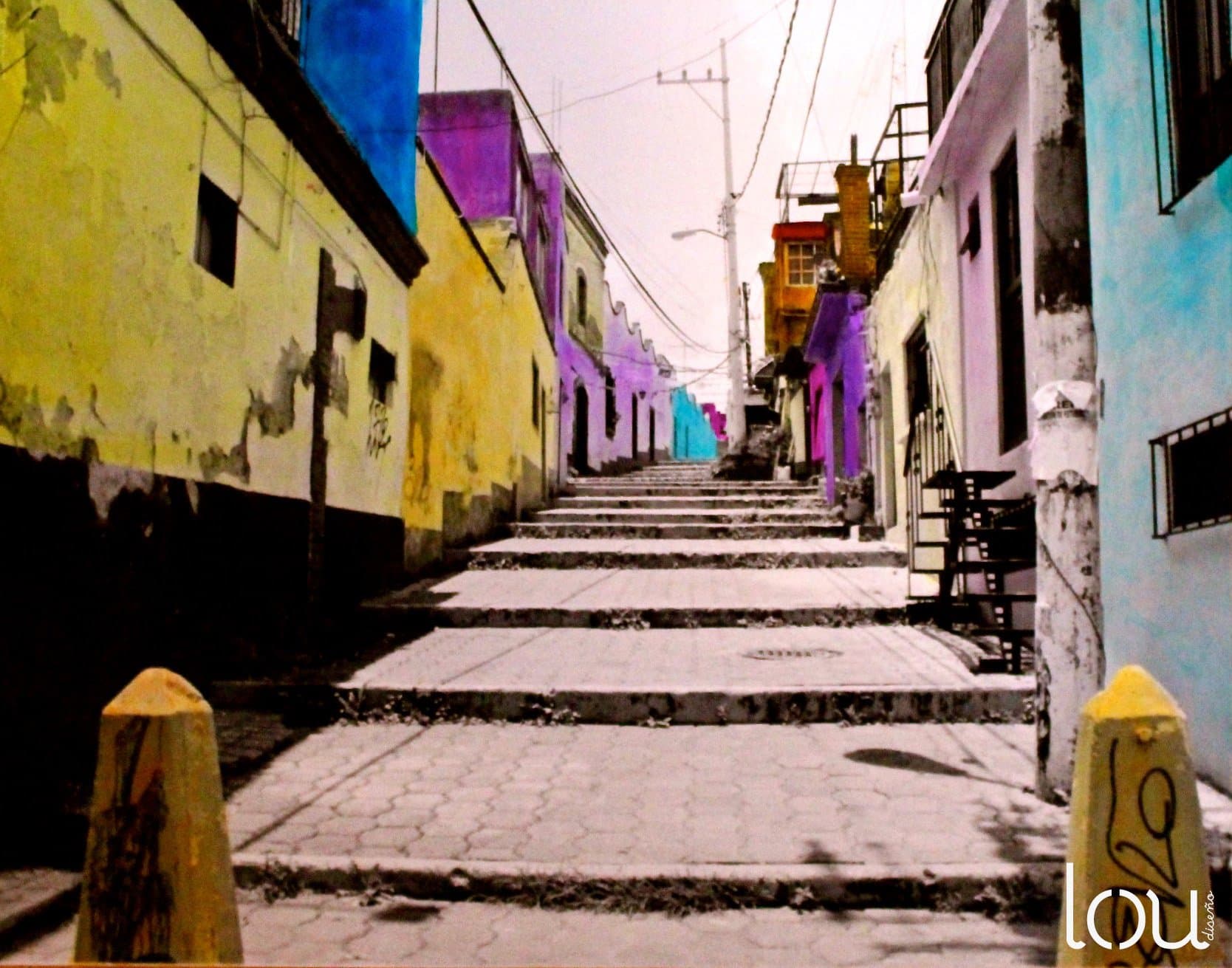 Fotografía intervenida 7 — obra de Lou