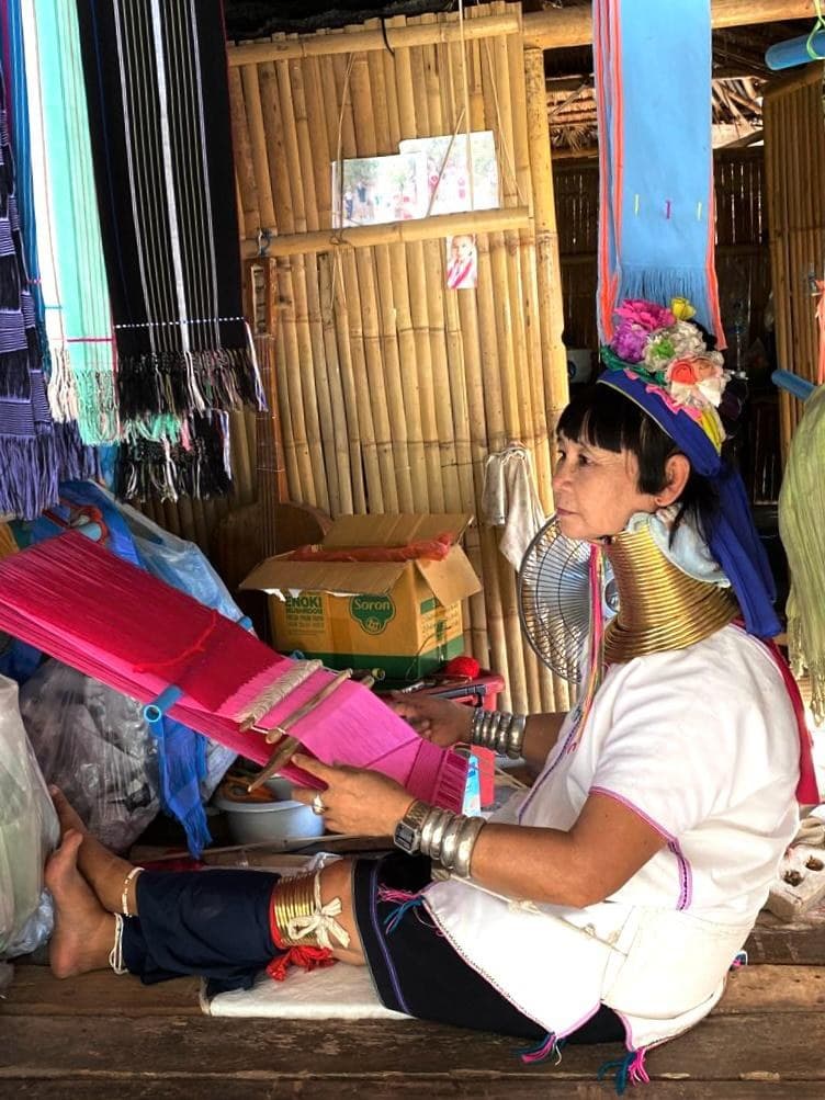 Retrato de Damnoen Saduak, Tailandia, por Lourdes Pérez