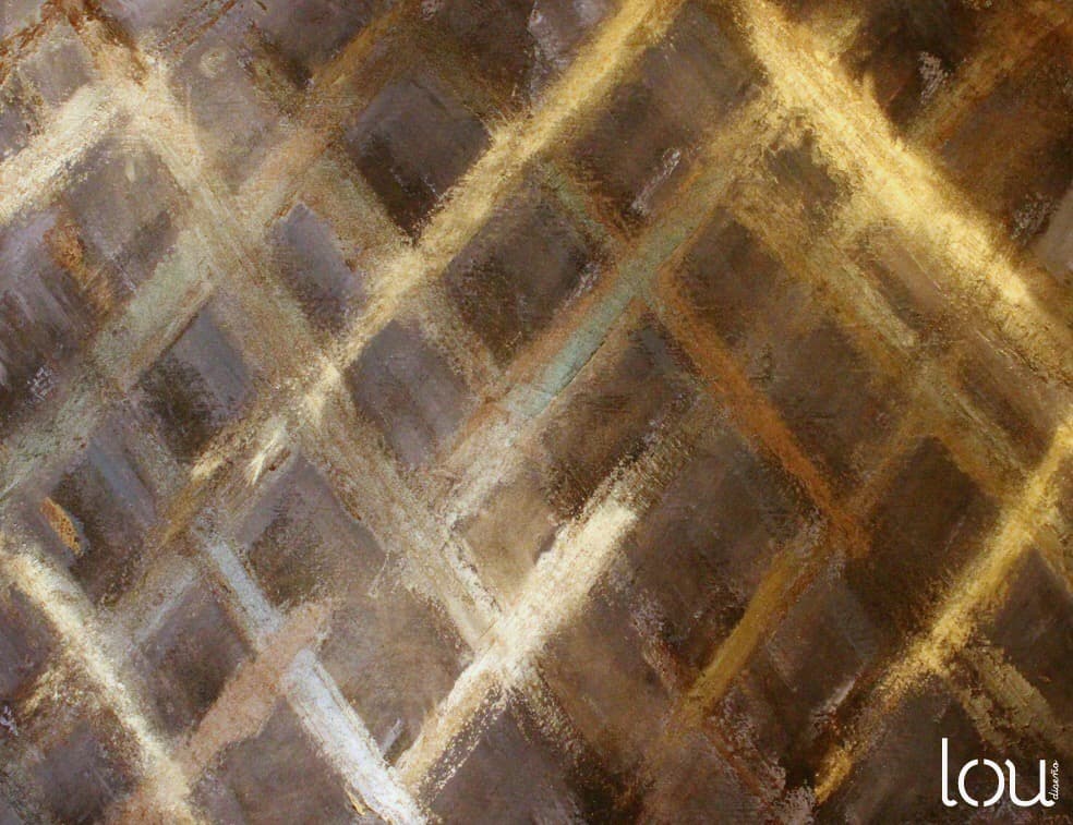 Caminos — Técnica mixta sobre lienzo