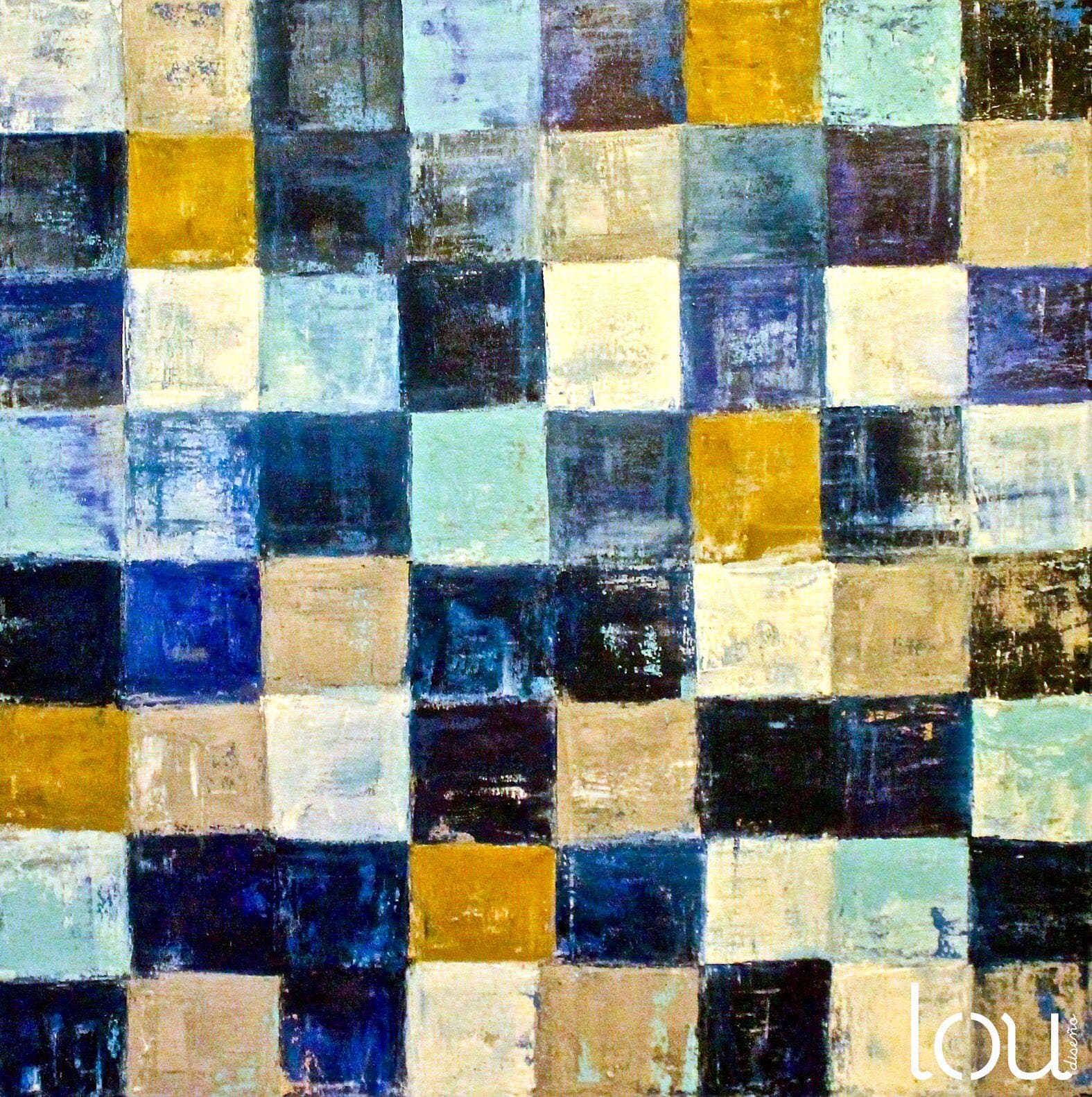 Azul — acrylic