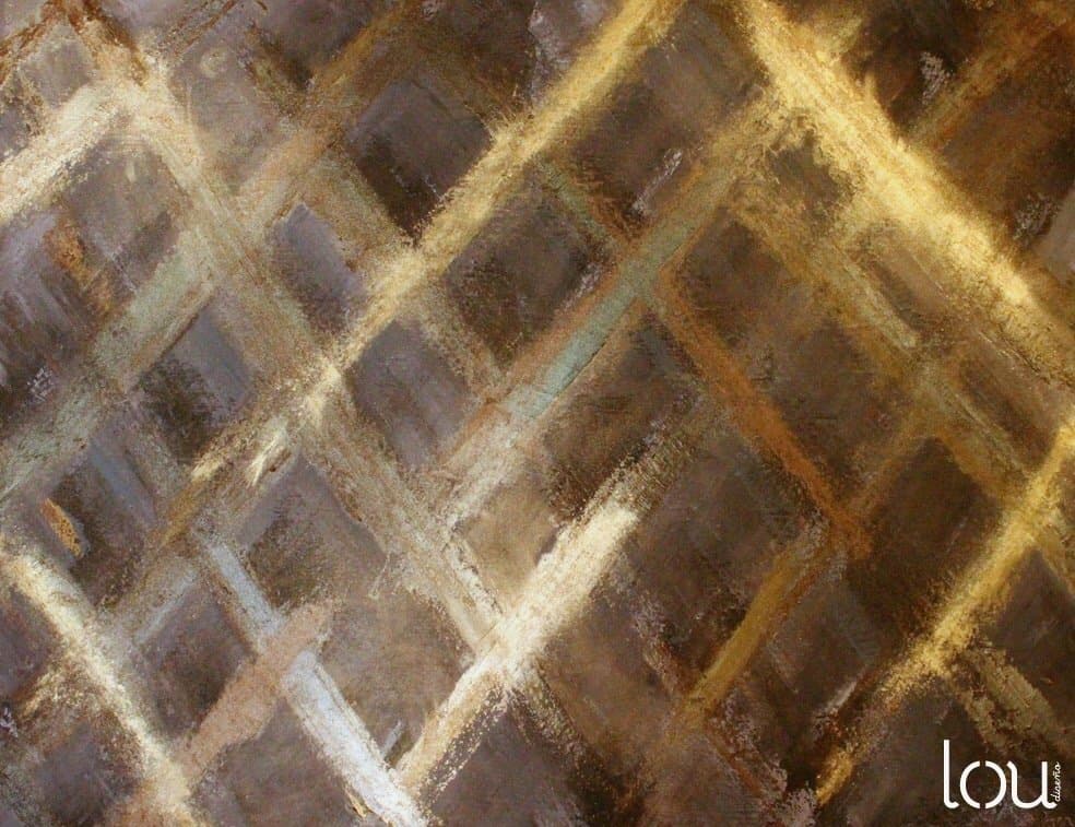 Caminos — Técnica mixta sobre lienzo
