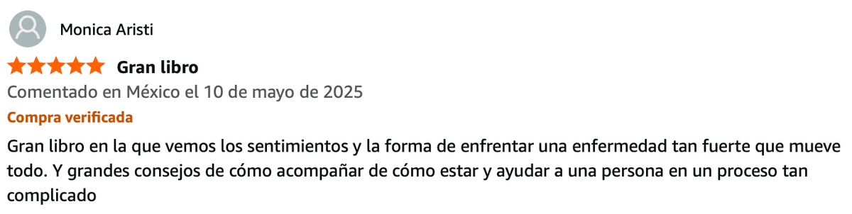 Reseña de Monica Aristi - 5 estrellas